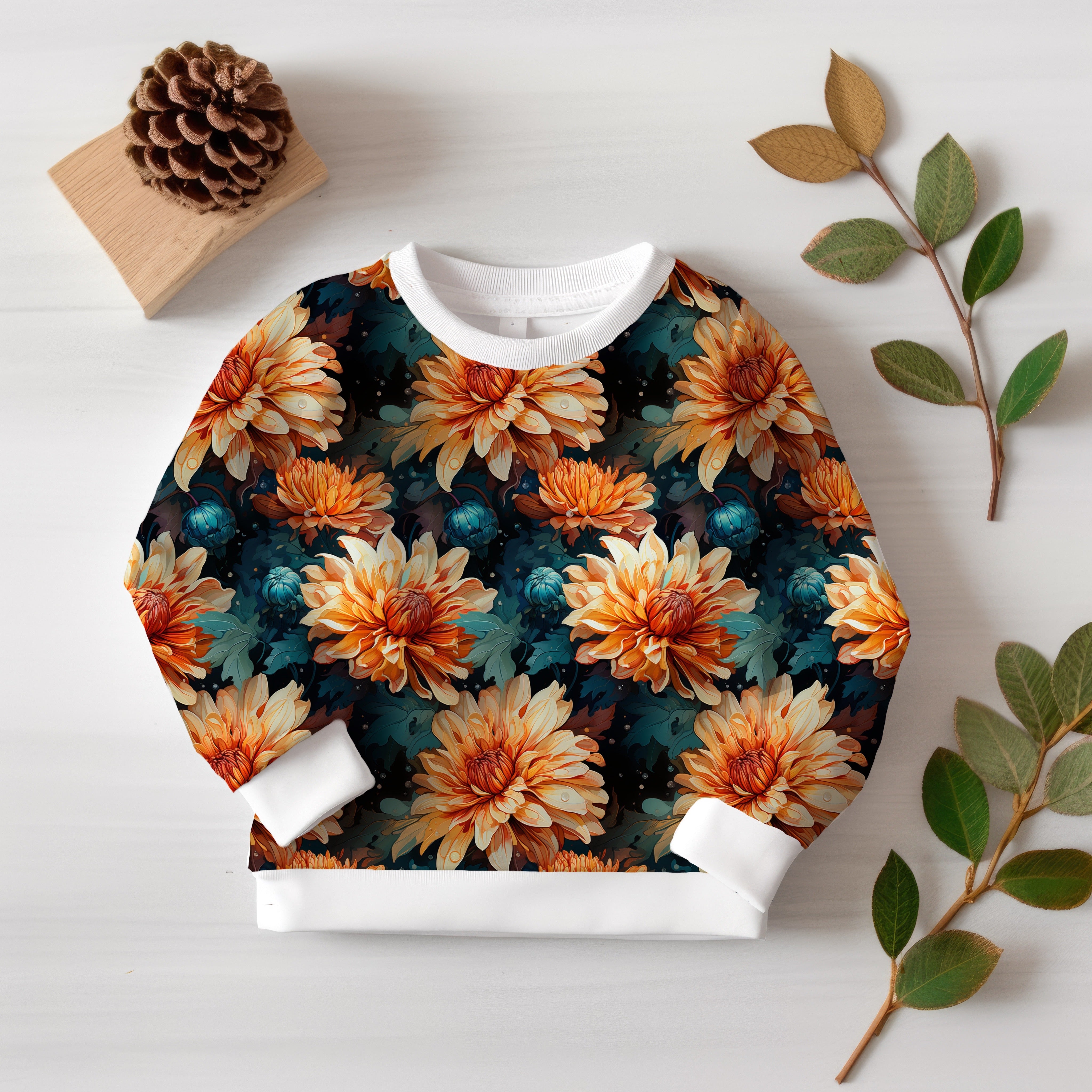Orange Blume